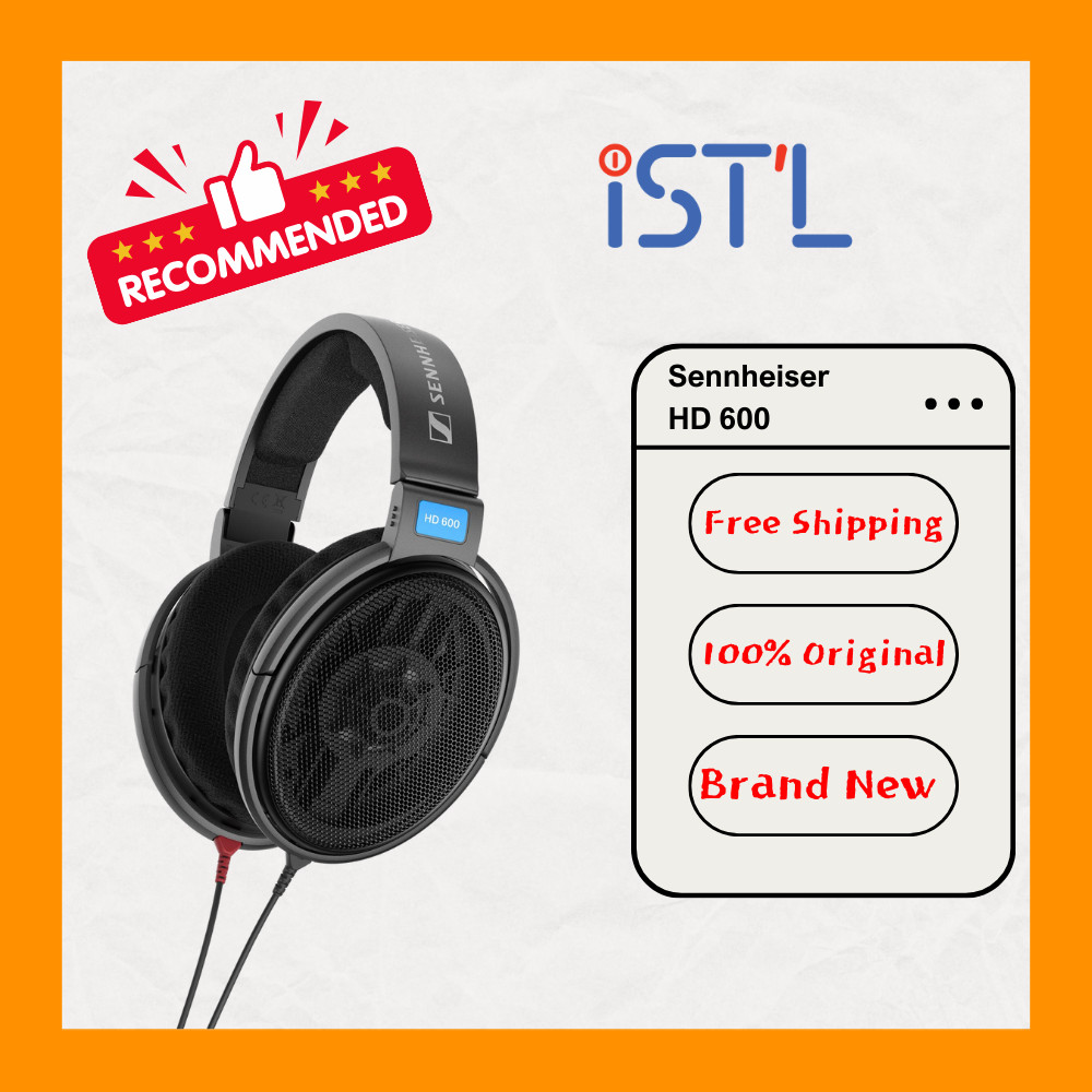 Sennheiser hd 600 open back professional headphone hotsell