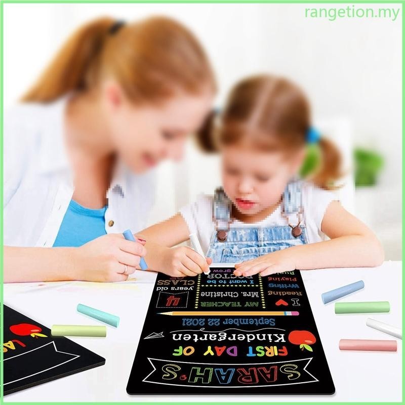 RAN First Last Days of School Board 10x12 Inch Back to School Sign for ...