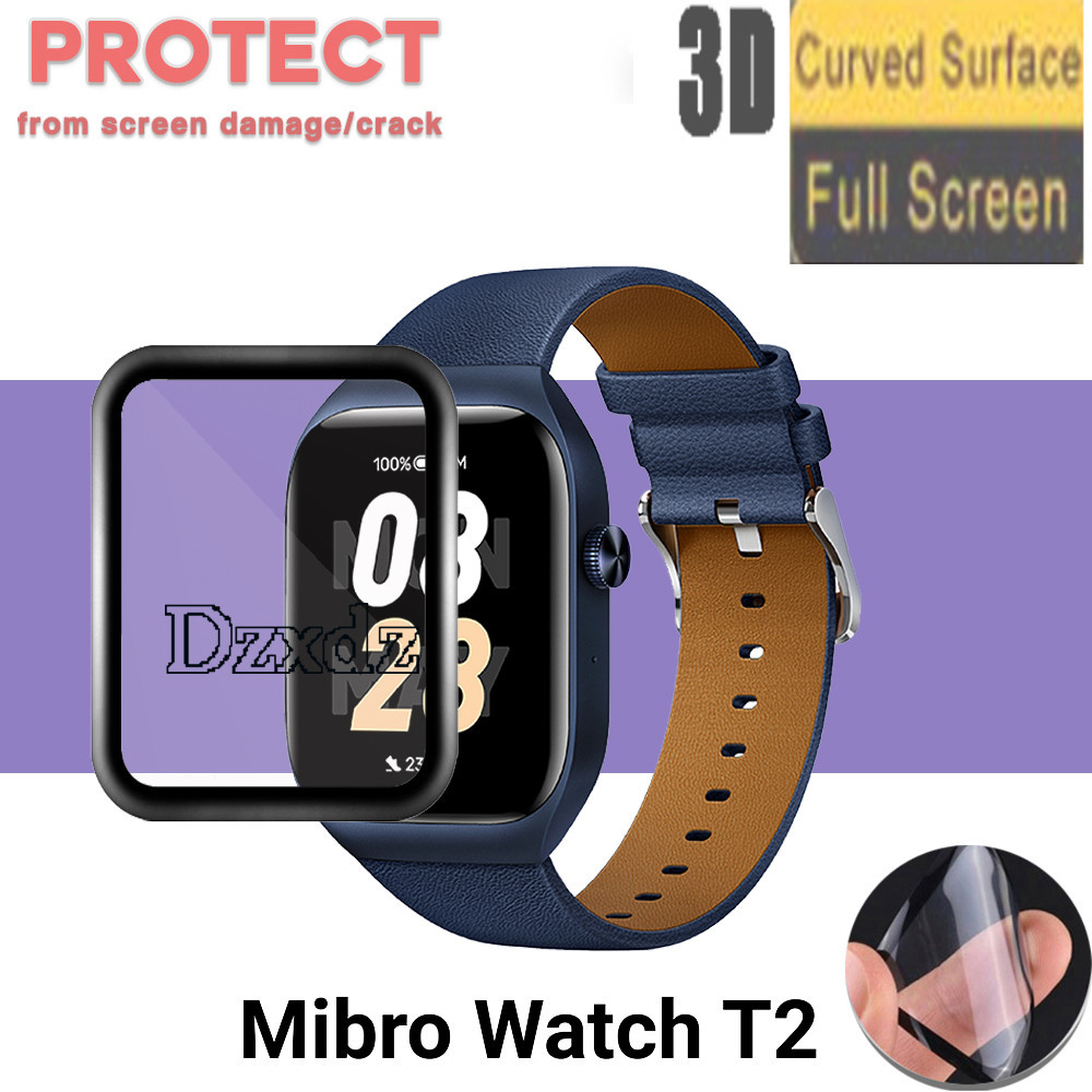 Film De Protection Full Cover Mat Pour Montre Mibro P6 (1.4 Zoll) - Lot De 2 - Neuf