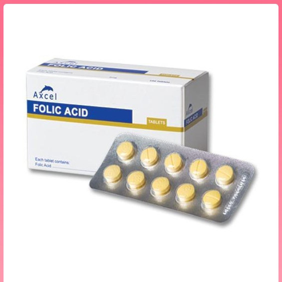 AXCEL FOLIC ACID 5MG 10S/STRIP | Shopee Malaysia
