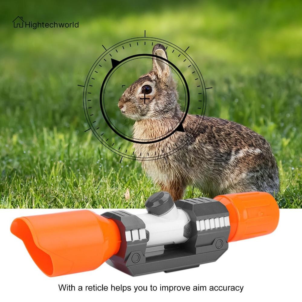 Scope Sight Sighting Spotting Scope Attachment for Modify Toy - Orange ...