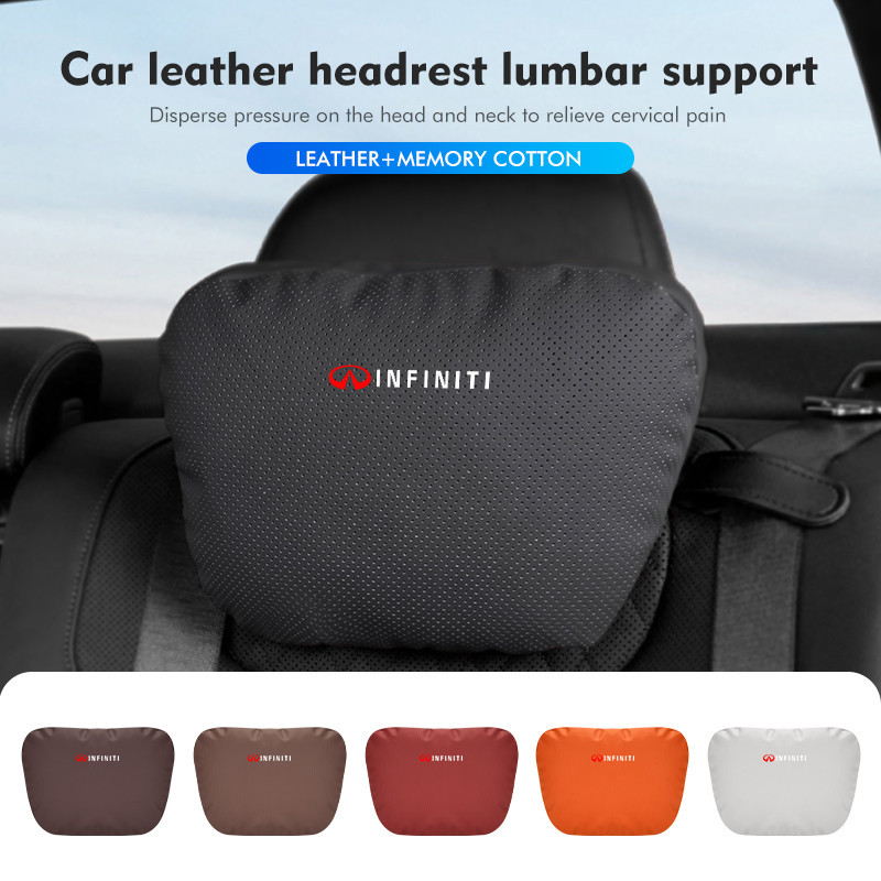 Car Auto Seat Head Neck Rest Cushion Headrest Pillow For Infiniti FX35