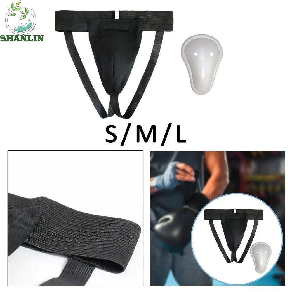 SHANLIN Boxing Crotch, Punching Kick Athletic Protector Boxing Safety ...