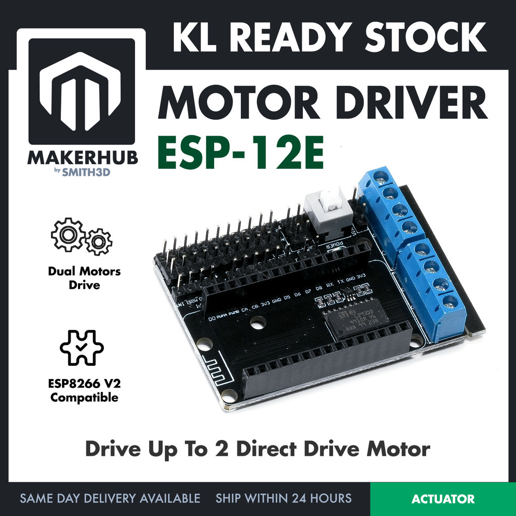 ESP8266 Motor Driver Expansion V2 Board L293D LUA ESP8266 Wifi Motor ...
