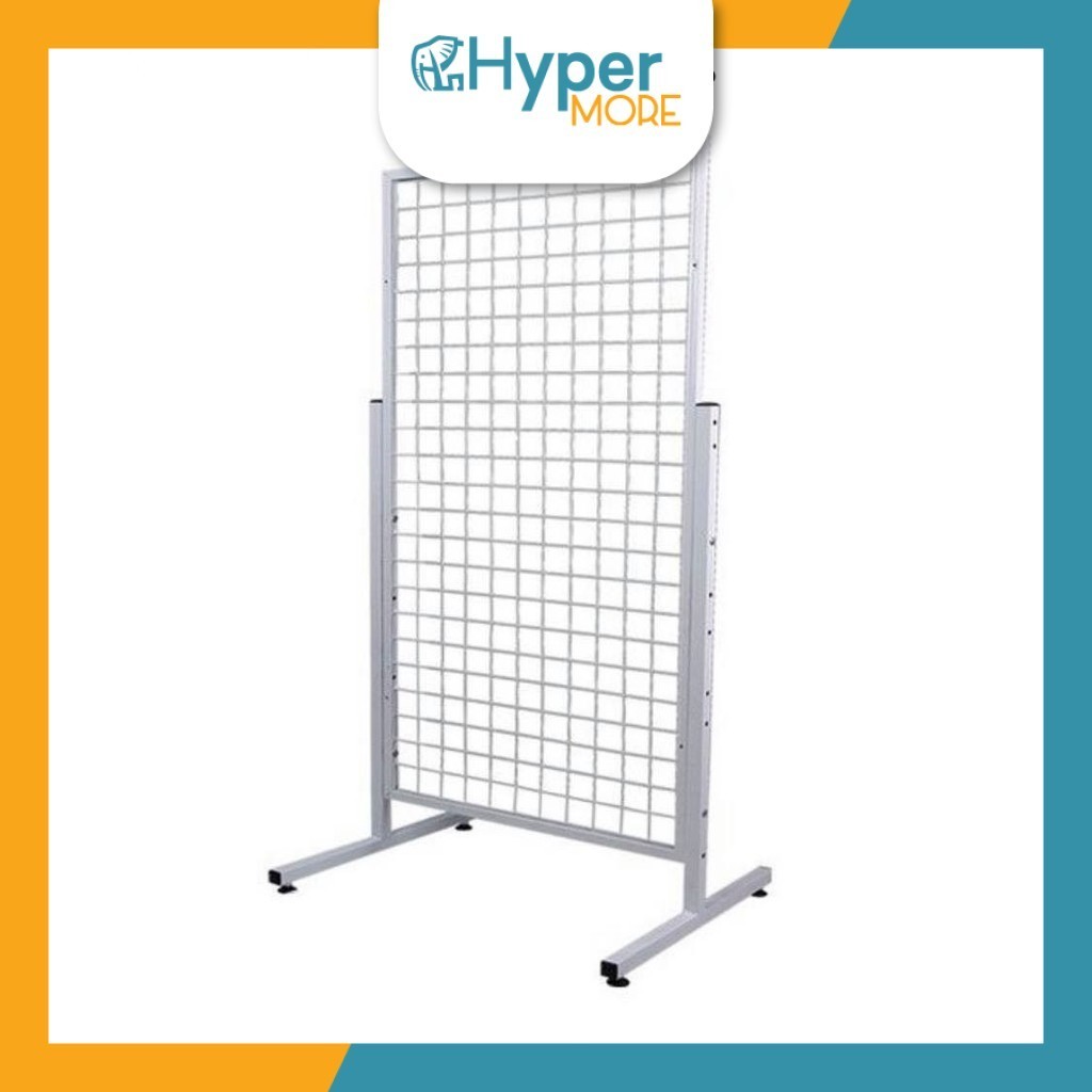 Hypermore Netting Frame Display Rack Retail Rack White Iron Netting Display Racking Shopee 7976