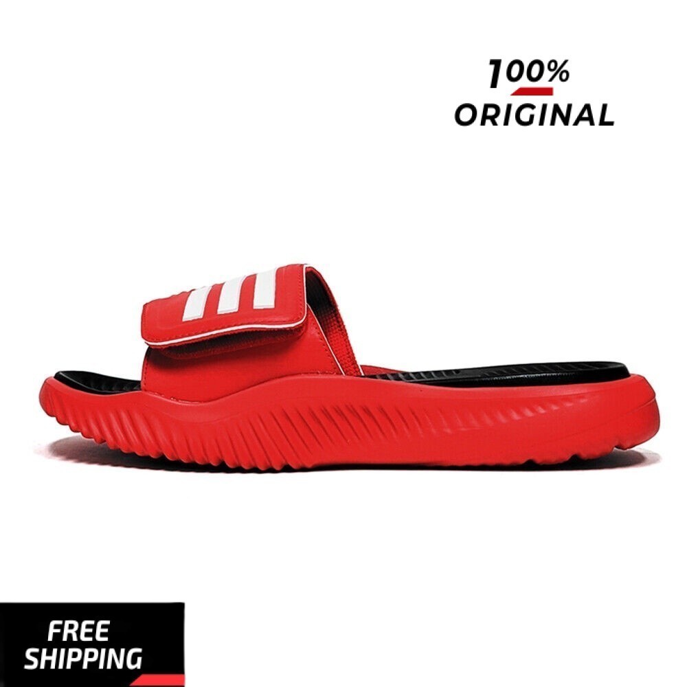 Adidas ALPHABOUNCE SLIDES Unisex Sandal HQ4315 Shopee Malaysia