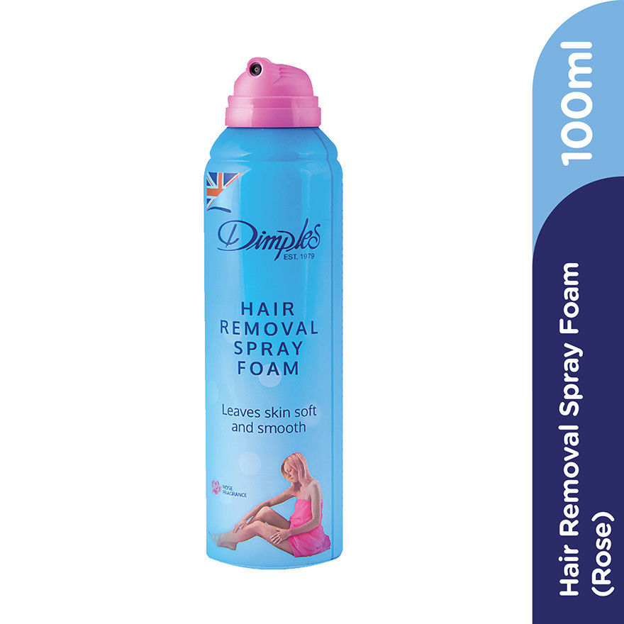 DIMPLES Hair Removal Spray Foam Rose 200ml Shopee Malaysia
