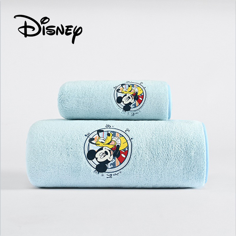 Disney Mickey Mouse Towel and Bath Towel Set Shopee Malaysia