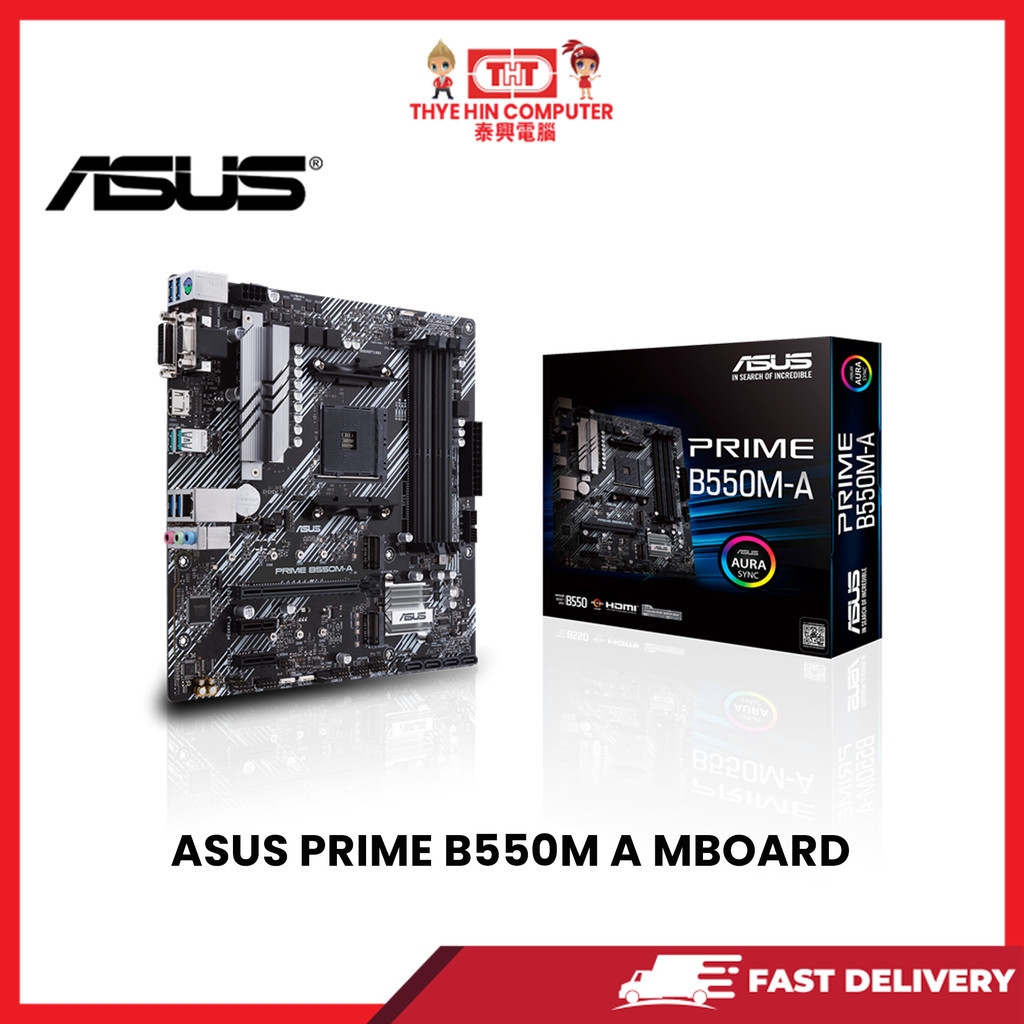 ASUS PRIME B550M A MBOARD | Shopee Malaysia