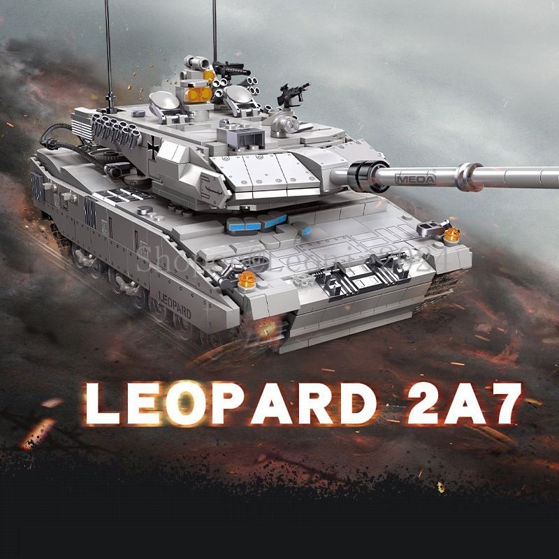 2024 New Collection Military Leopard 2A7 Tank Mortar Carl Building ...
