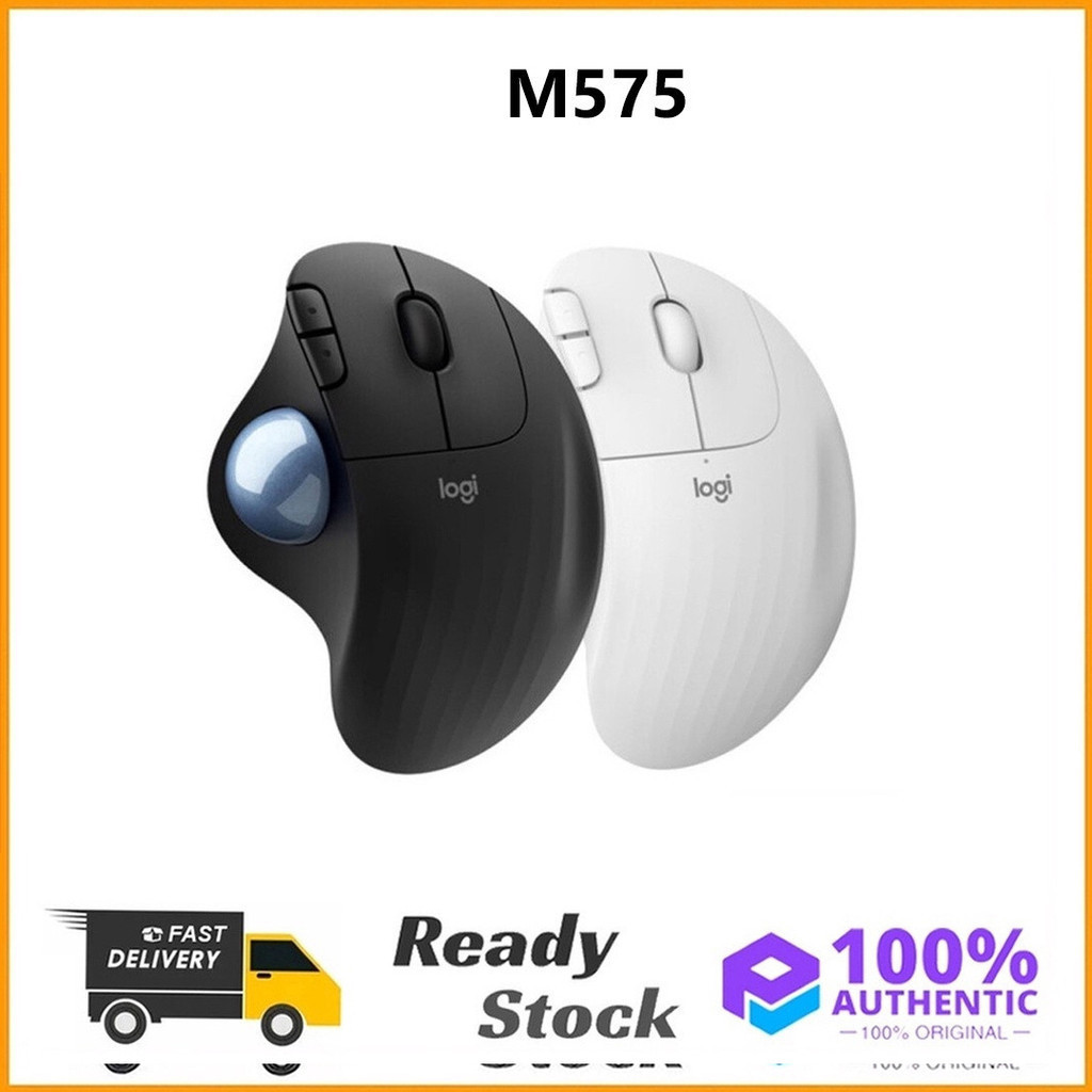 Original Logitech ERGO M575 Wireless Mouse Trackball with Smooth ...