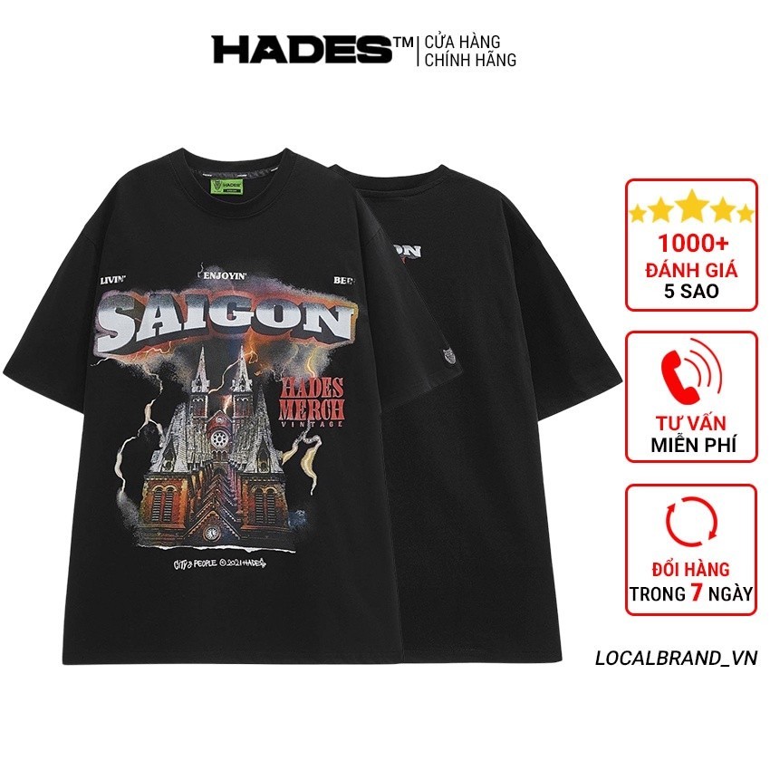 New [LOCAL BRAND] Hades SaiGon Spirit T-shirt with miss sleeves, wide ...