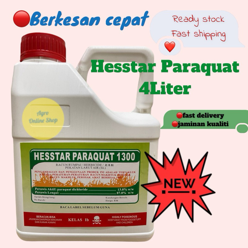 4L Racun Sentuh/Rumput Lalang Rumpai Sambau Degil/RACUN CEPAT MATI ...