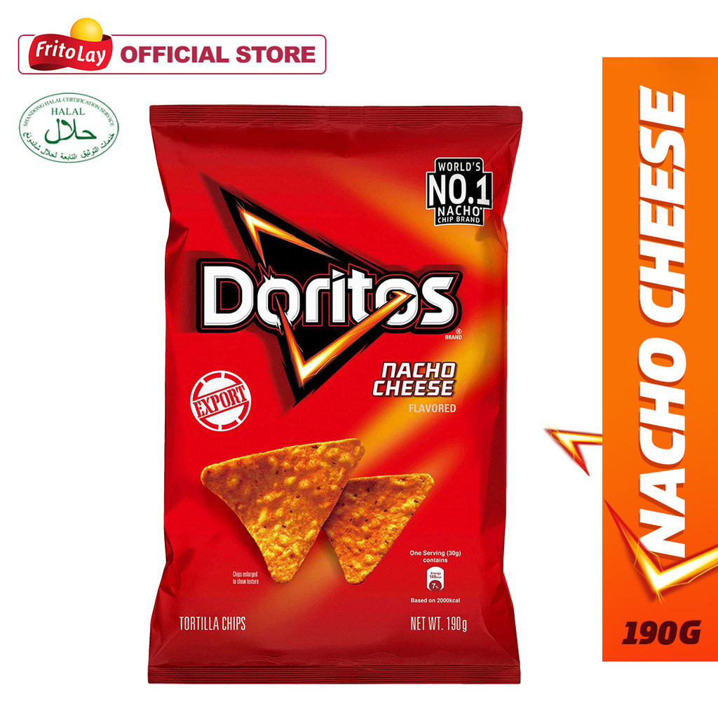 Doritos Nacho Cheese Tortilla Chips Snack 190g [EXPIRATION October 5