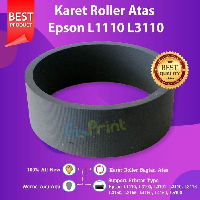 Rubber Roll top Ink Tank Printer Paper Puller L1210 L3210 L3250 L5290 ...