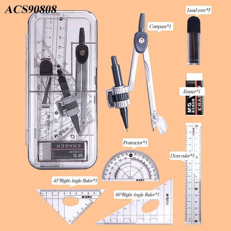 M&G Math Set Instrument Compass Geometry ACS90808 | Shopee Malaysia