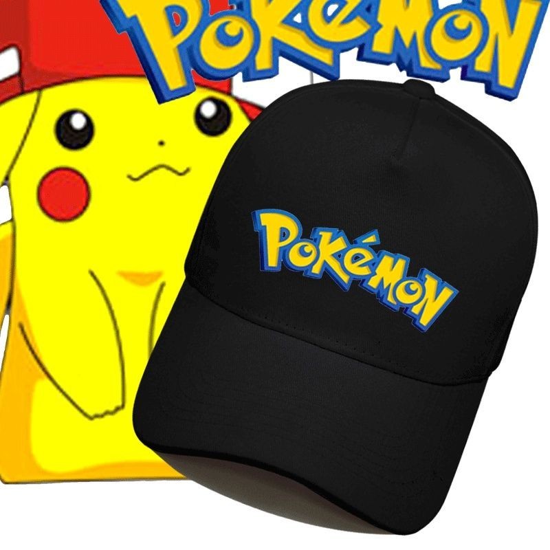 Pokemon Pikachu Little Fire Dragon Jenny Turtle Cap Men Women Hat ...