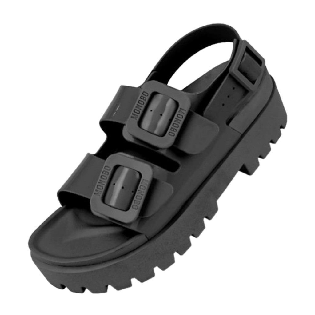 Monobo SUPER JELLO 2 PLUS Women Wedges Sandals Platform Wedges Kasut ...