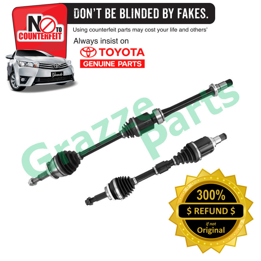 (1pc) Toyota Original Drive Shaft Left Short / Right Long Camry ACV50 ...