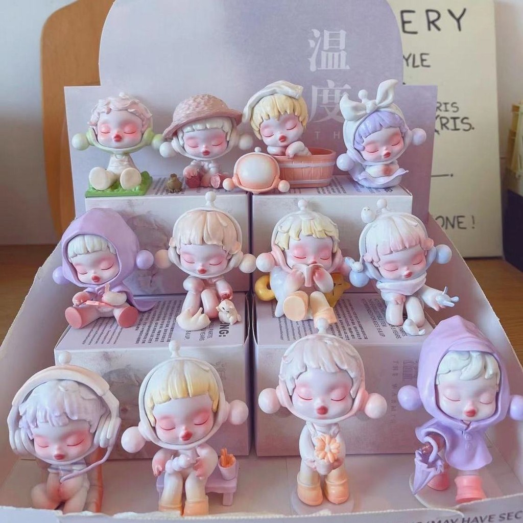 卡通 手办 摆件Cartoon handmade ornaments泡泡玛特SP8代温度盲盒系列手办潮流礼物玩具祖国版 24.6.4 ...