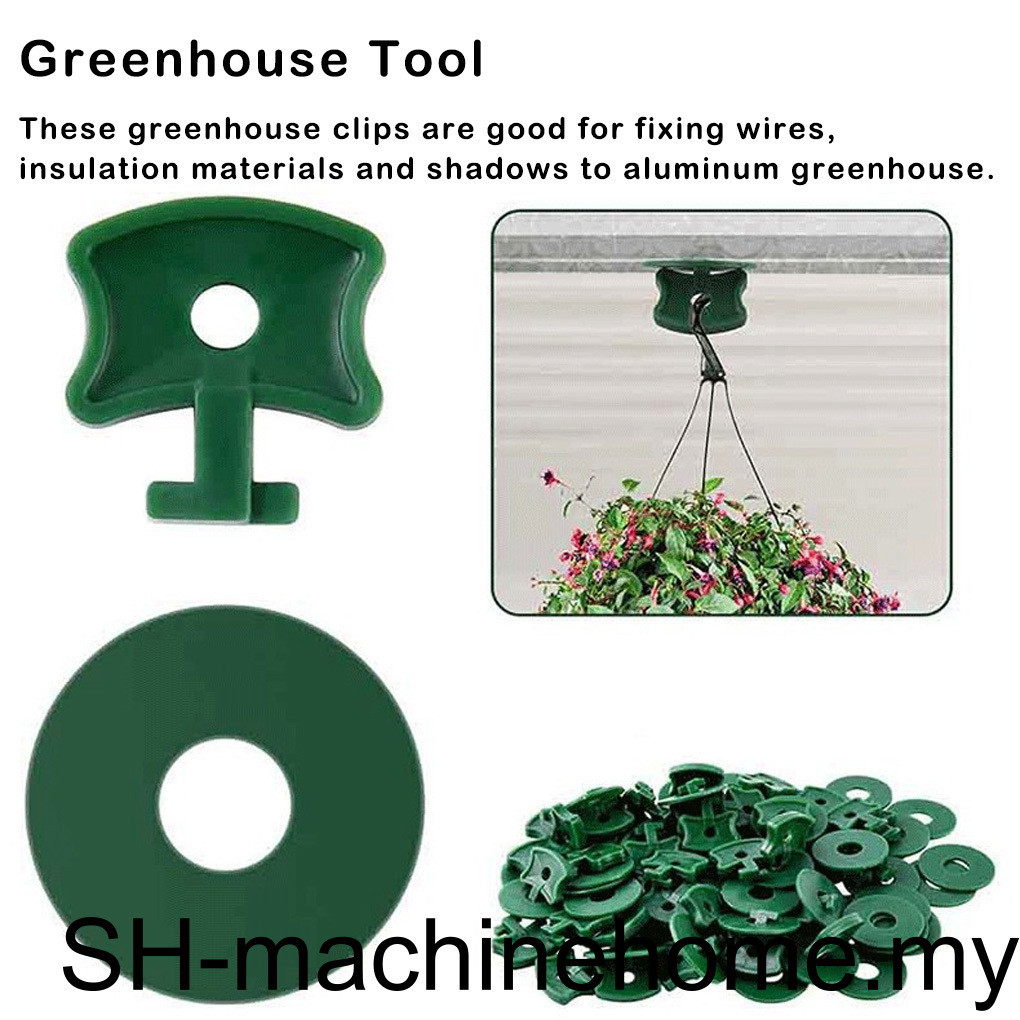 200 Pieces Greenhouse Clips Fixing Clip Extender with Corner Clamp ...