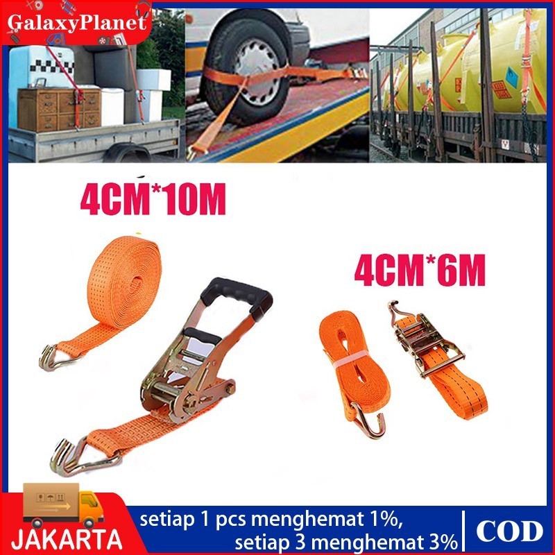 Strongest rachet tie down/8-10 meters Trek belt /10 tons sound rope ...