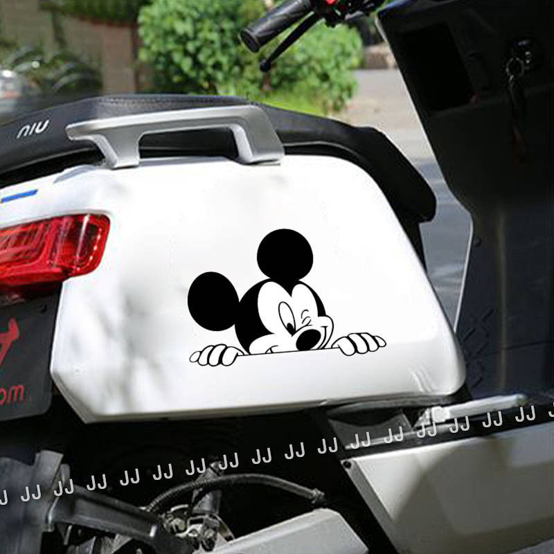 Mickey Waterproof Car Sticker Door Electric Vehicle Bumper Scratch ...