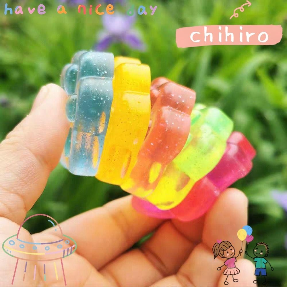 CHIHIRO1 Fidget Toy, Stress Relief Ice Block Squeeze Toy, Kawaii ...