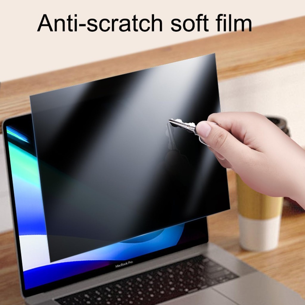 Removable 360 Degree Matte Privacy Screen Protector For 13 14 15.6 24 ...