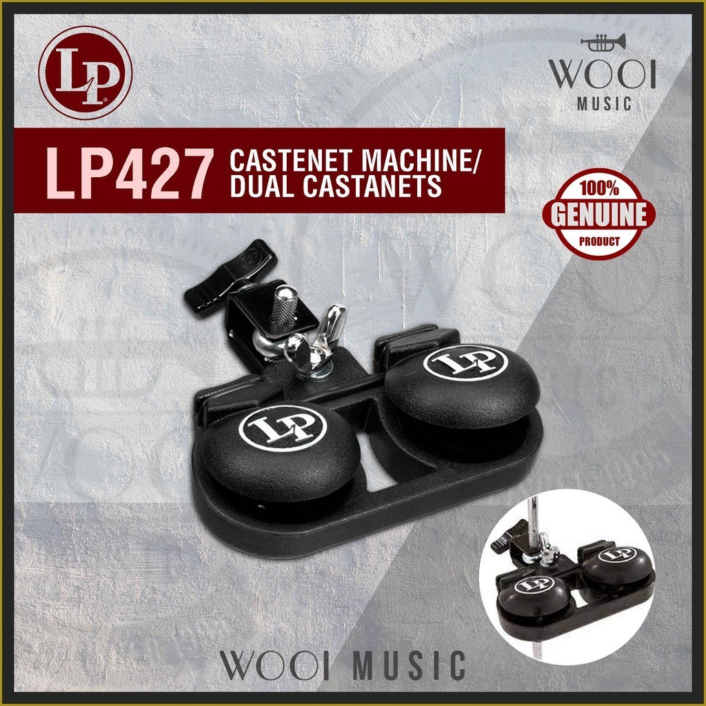 LP Latin Percussion LP427 Castanet Machine / Dual Castanets | Shopee ...