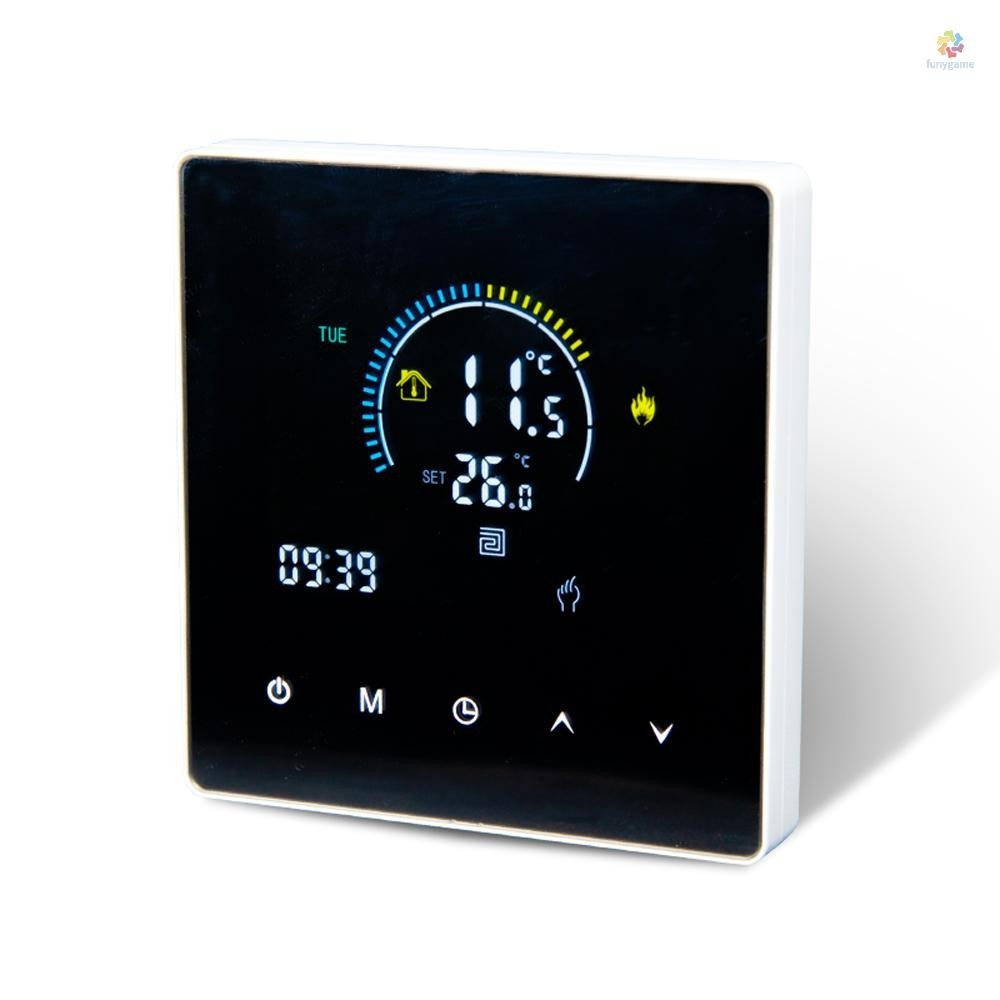 Temperature Controller LCD Touching Screen Weekly Programmable ...