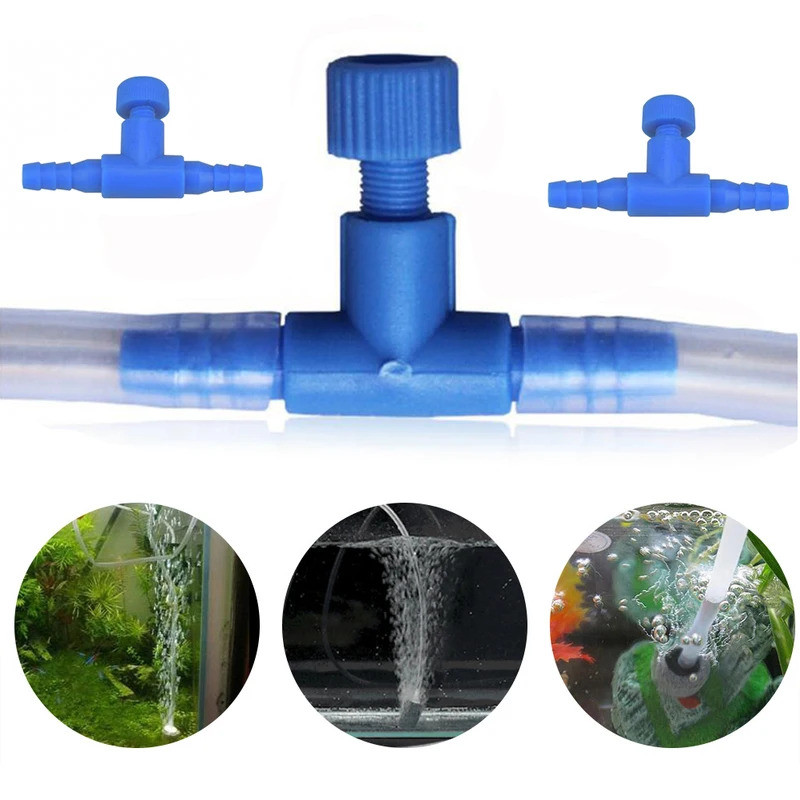 Image showcasing Aquarium Oxygen Pump Air Regulating Valve, Fish Tank Aeration Pump ...