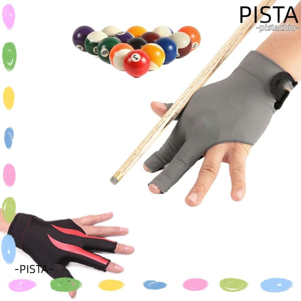 PISTACHIO Billiard Glove, Left Hand Anti Skid Snooker Glove, Breathable ...