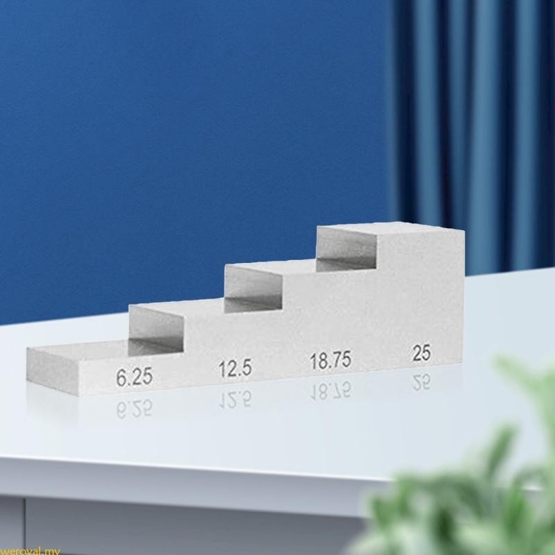 weroyal 4 Step 6 25mm 12 5mm 18 75mm 25mm Test Calibration Block 1018 ...