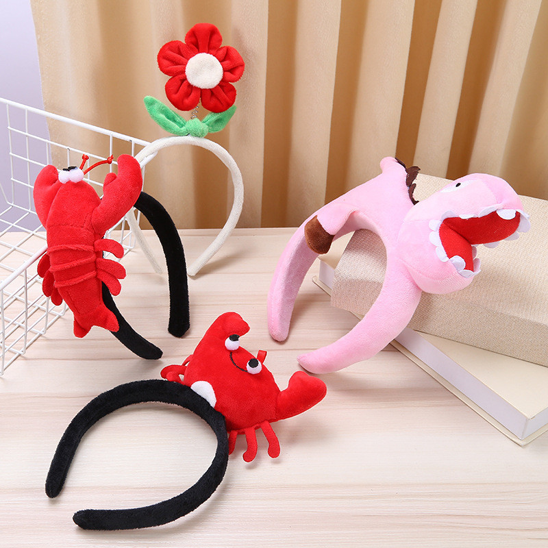 Buy OFISKY Crab Headband Lobster Headband Red Headwear Costume For
