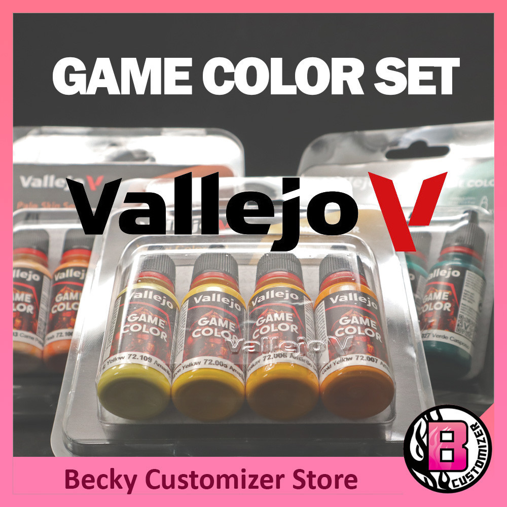 AV Vallejo Game Color  72.001-72.106 -17ml Acrylic Colors For Fantasy Figures I.76393696 - View #13