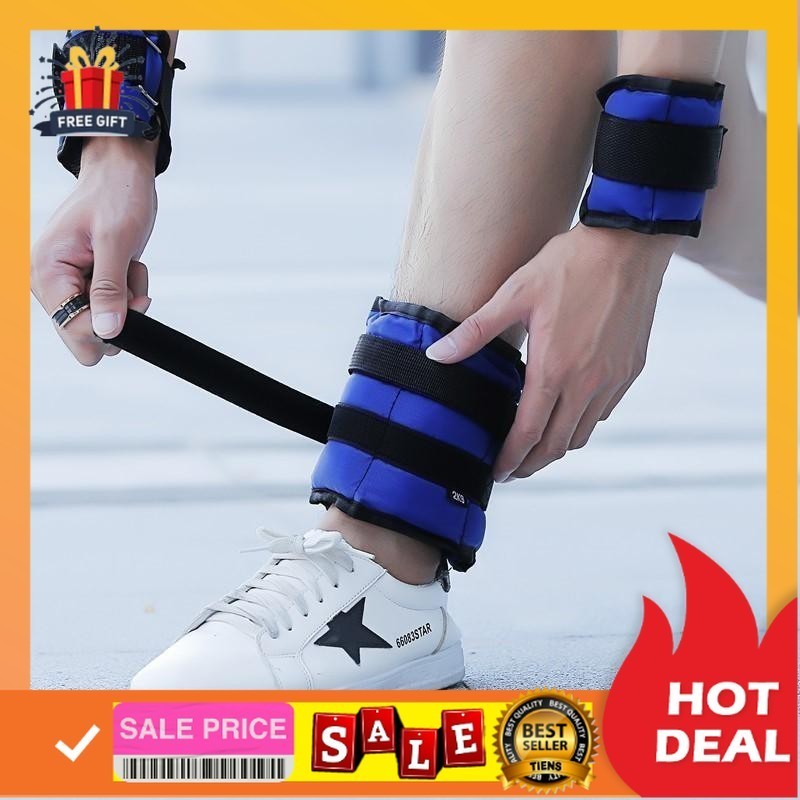 🚚FREE GIFT🎁The ShopKl🚚 【COD】Ankle Weight Sand-Filled Adjustable Leg ...