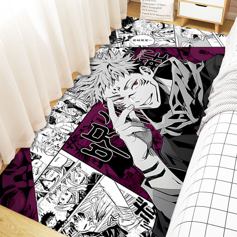 Anime Spell Back Battle Floor Mat Five Wu Peripheral Secondary Element ...