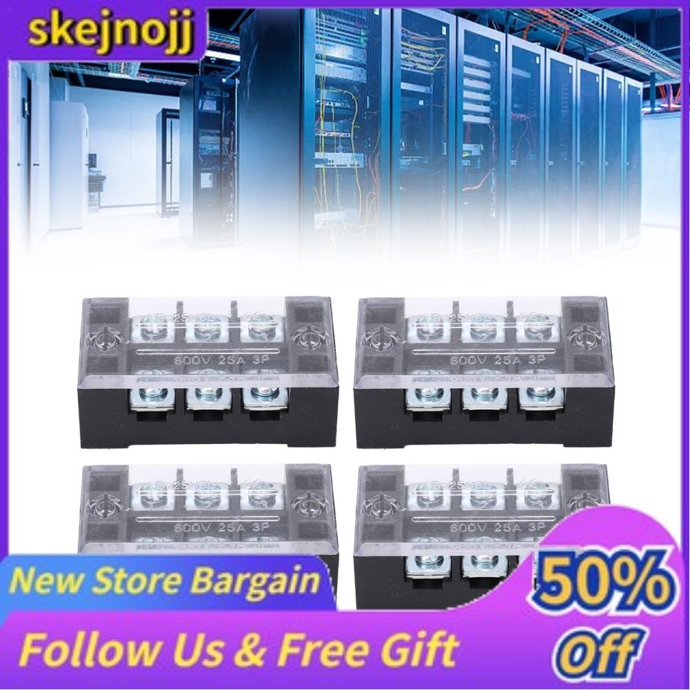 Skejnojj Wire Barrier Block PC Case High Current Screw Terminal Easy ...
