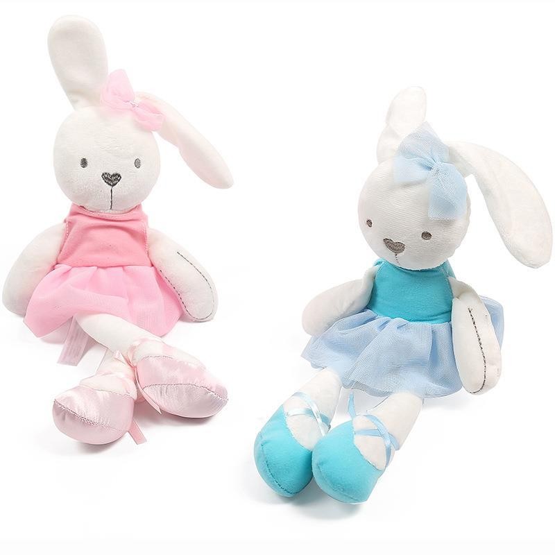 Memory Foam Material Rabbit Doll Hug Puppet Baby Soothing Doll Baby ...