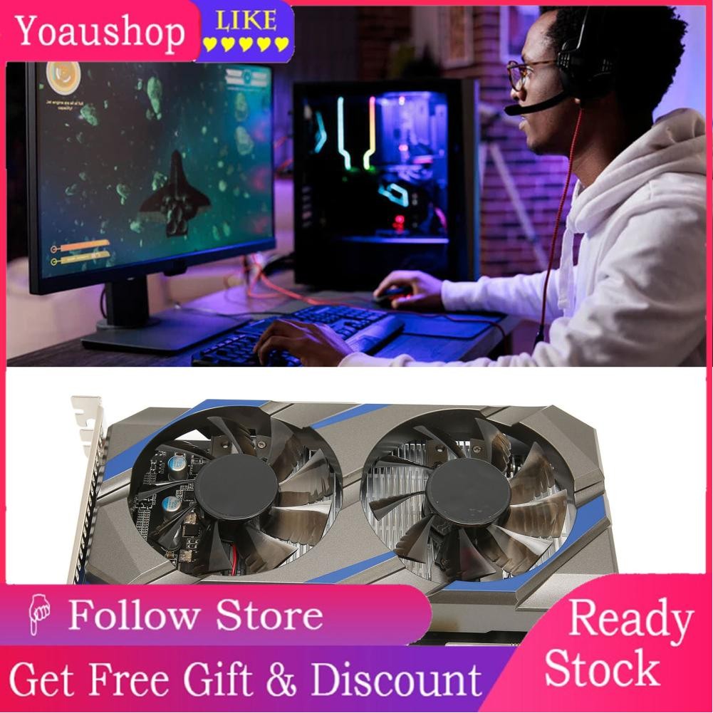 VBESTLIFE GT730 4GB Graphics Card - DDR3 128bit PCI Express 2.0 - Desktop Video Card With DVI & VGA