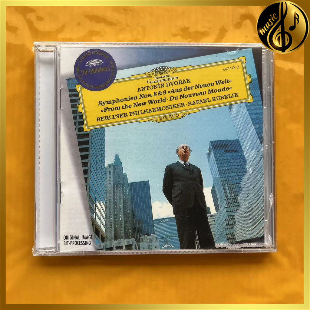 Original Dvorak Symphonies Nos. 8 & 9 From The New World CD Album ...