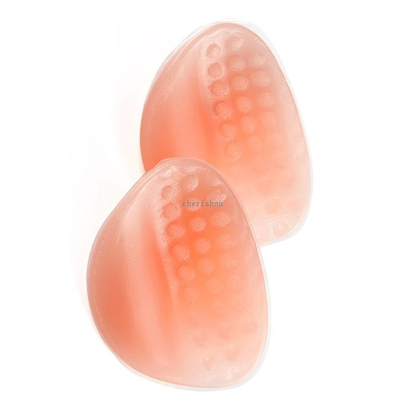 CH* Fake Breasts Adhesive Fake Breasts One Pair Silicone Breast Form