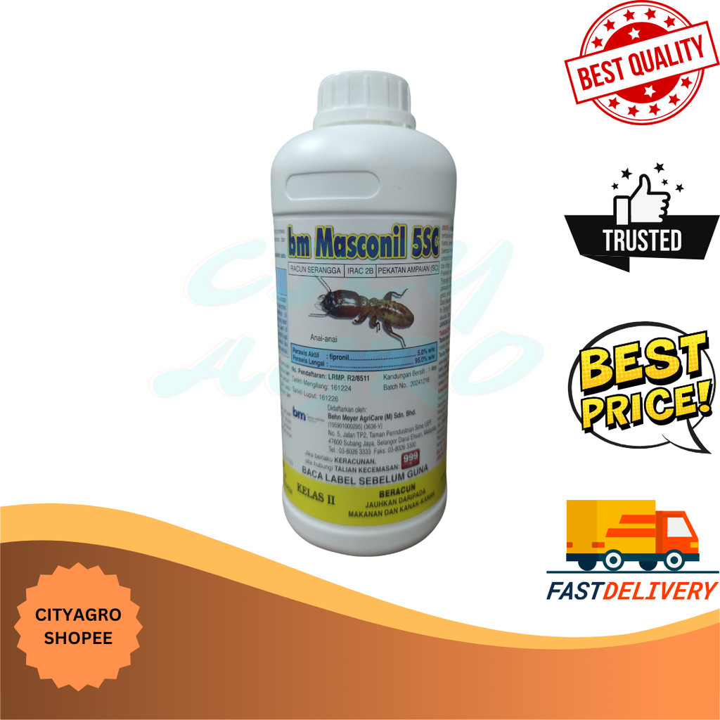 BM MASCONIL 5SC 1L A.I:Fipronil (SAME REGENT / REGEND / MIFLEX ...