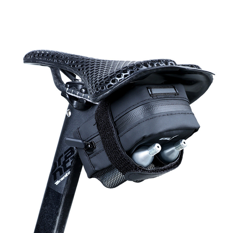 Sac De Selle Tate Labs Bar Fly Hopper - Noir - Position Sous Selle - Neuf