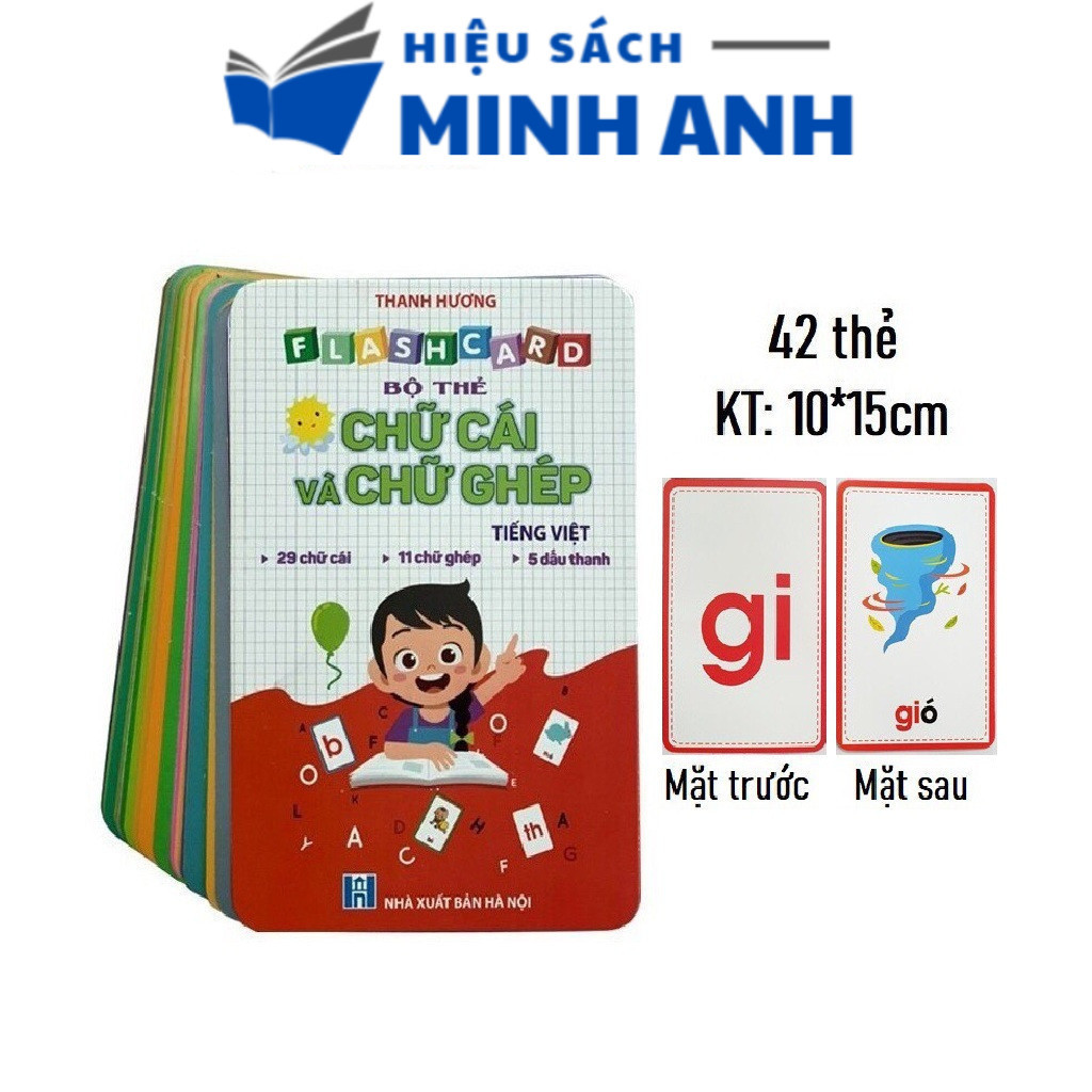 Flashcard set - Letters and digraphs for children to learn Vietnamese ...