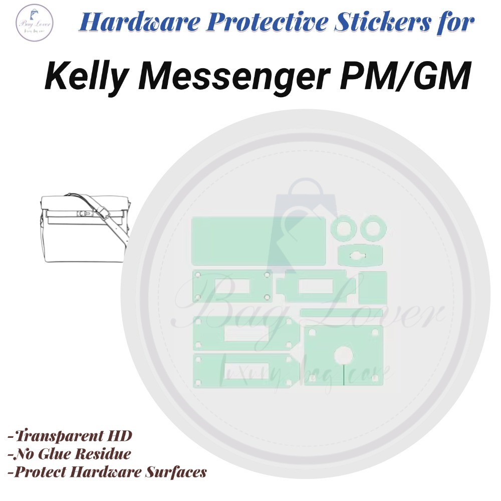 Bag Lover | Hardware Protection Sticker For Kelly Messenger PM/GM Bag ...