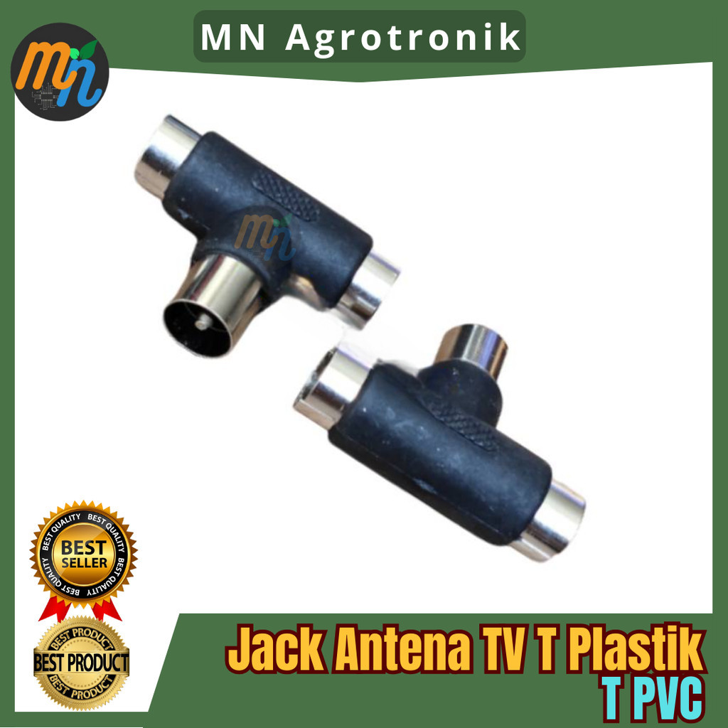 Tv Antenna Jack T Plastic/T PVC | Shopee Malaysia