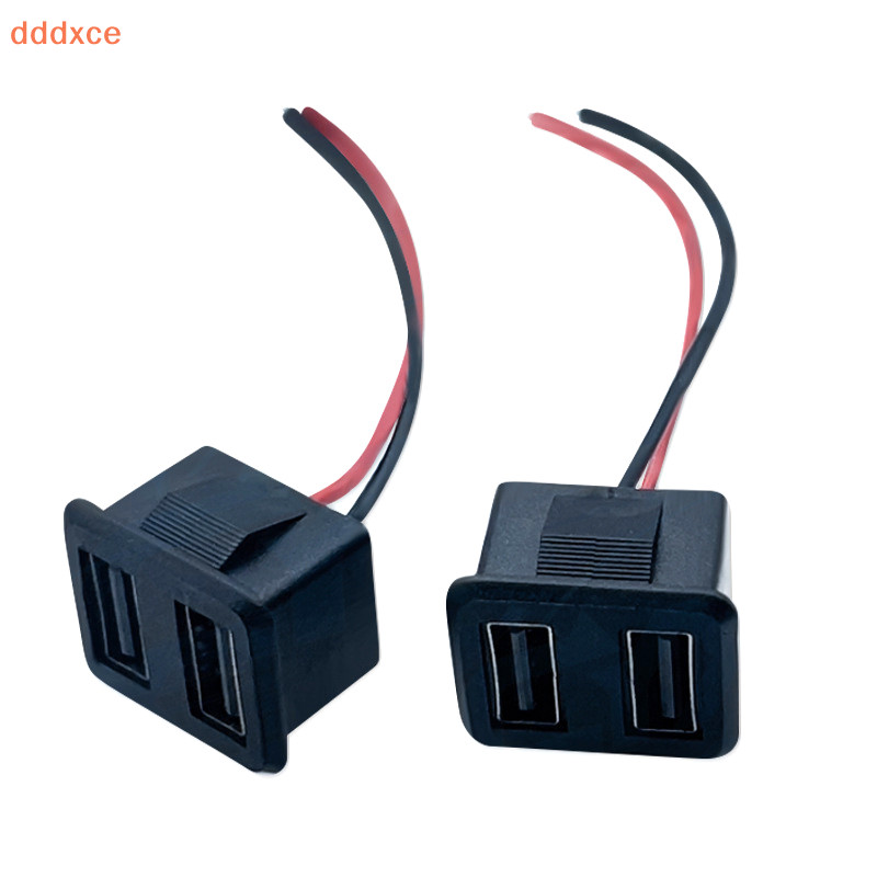 [dddxce] Double Layer USB Female Base Socket Lamp Mobile Phones ...