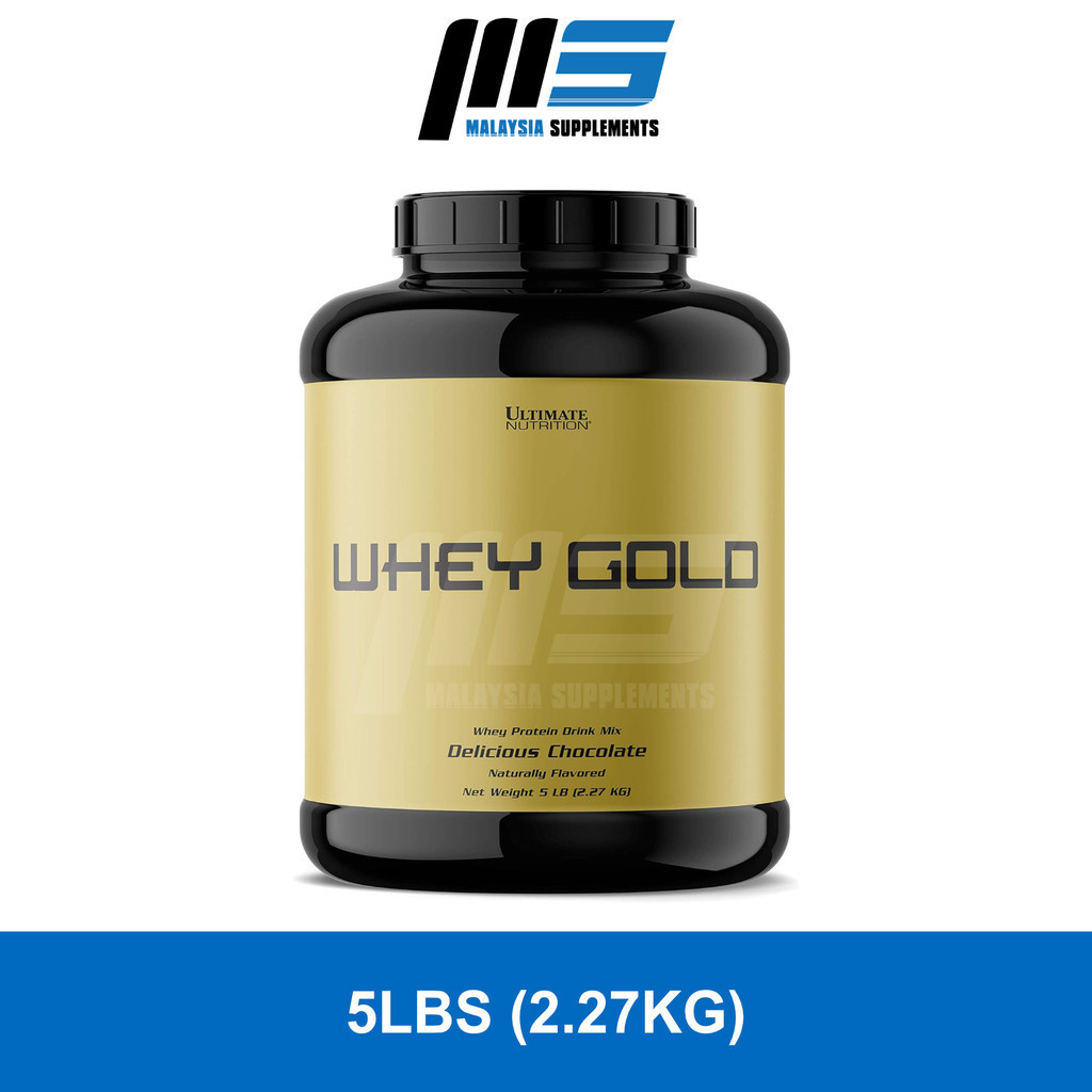 Ultimate Nutrition Whey Gold (5lbs) Fast Recovery, Lean Muscle, Whey Protein, Cutting Shopee